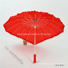 Manual Open Heart Shape Straight Sun Umbrella (YSS0149-2)